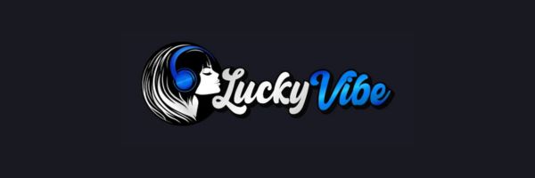 LuckyVibe Casino banner showing its seven tier VIP programme and deposit limit controls